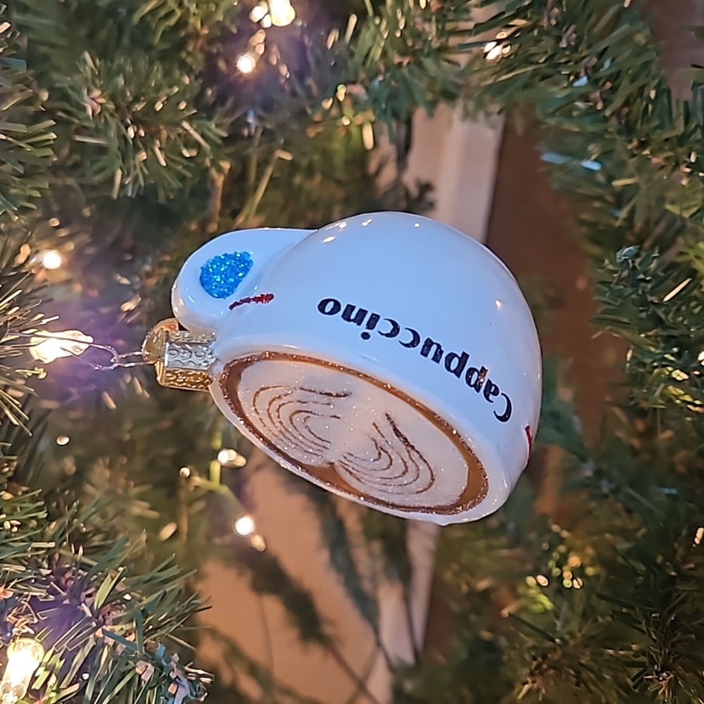 Old World Cappuccino Ornament